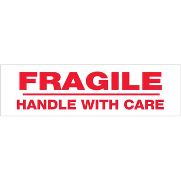 Swivel Fragile Handle With Care Pre-Printed Carton Sealing Tape 2 in. x 110 yds. SW3359575 - main